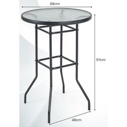 Стол Costway NP11337 (Black) Thumb