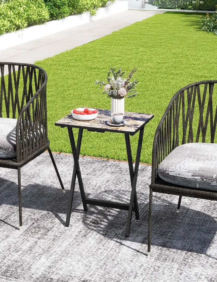 Masa Costway NP11812DK (Black)