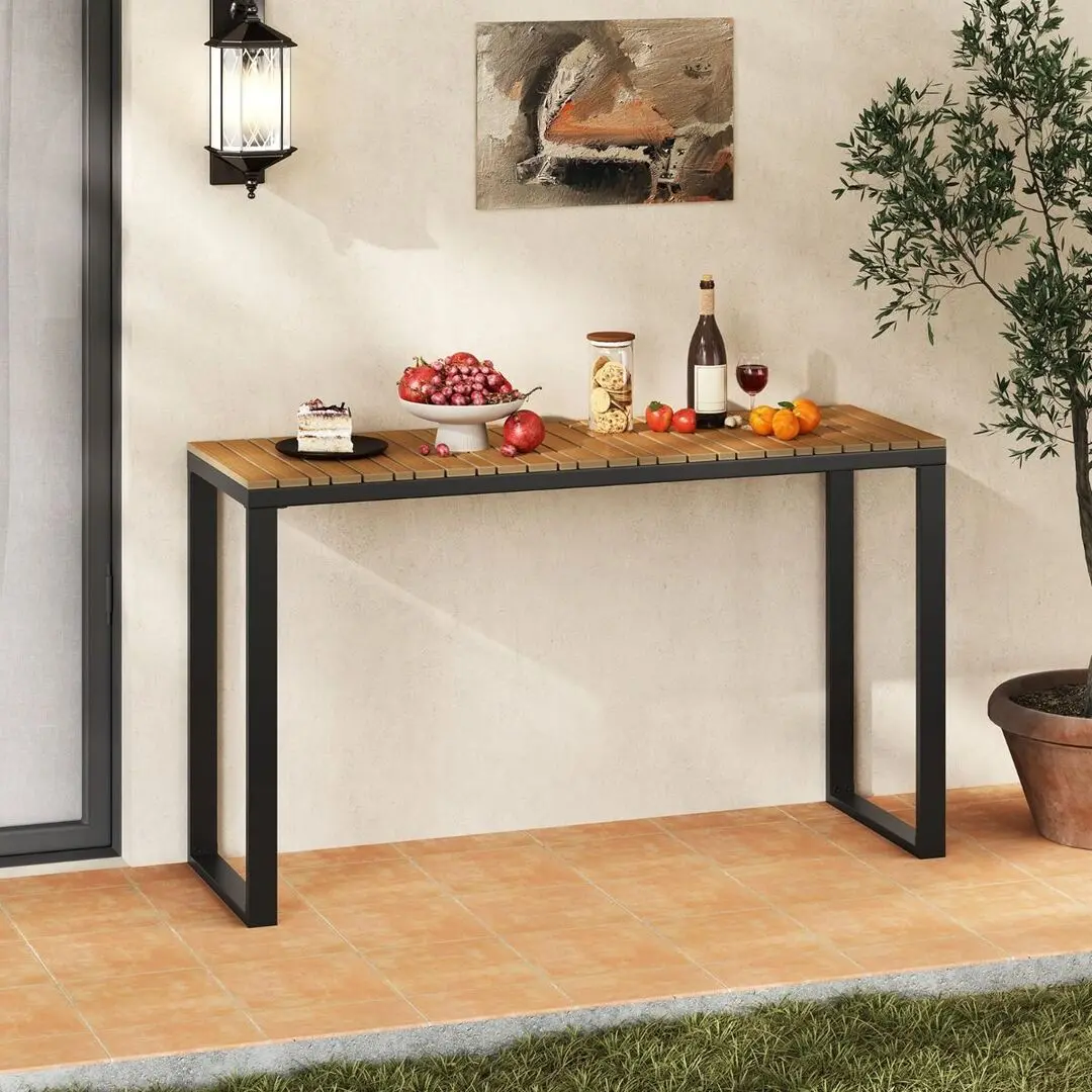 Стол Costway NP12153 (Brown/Black)