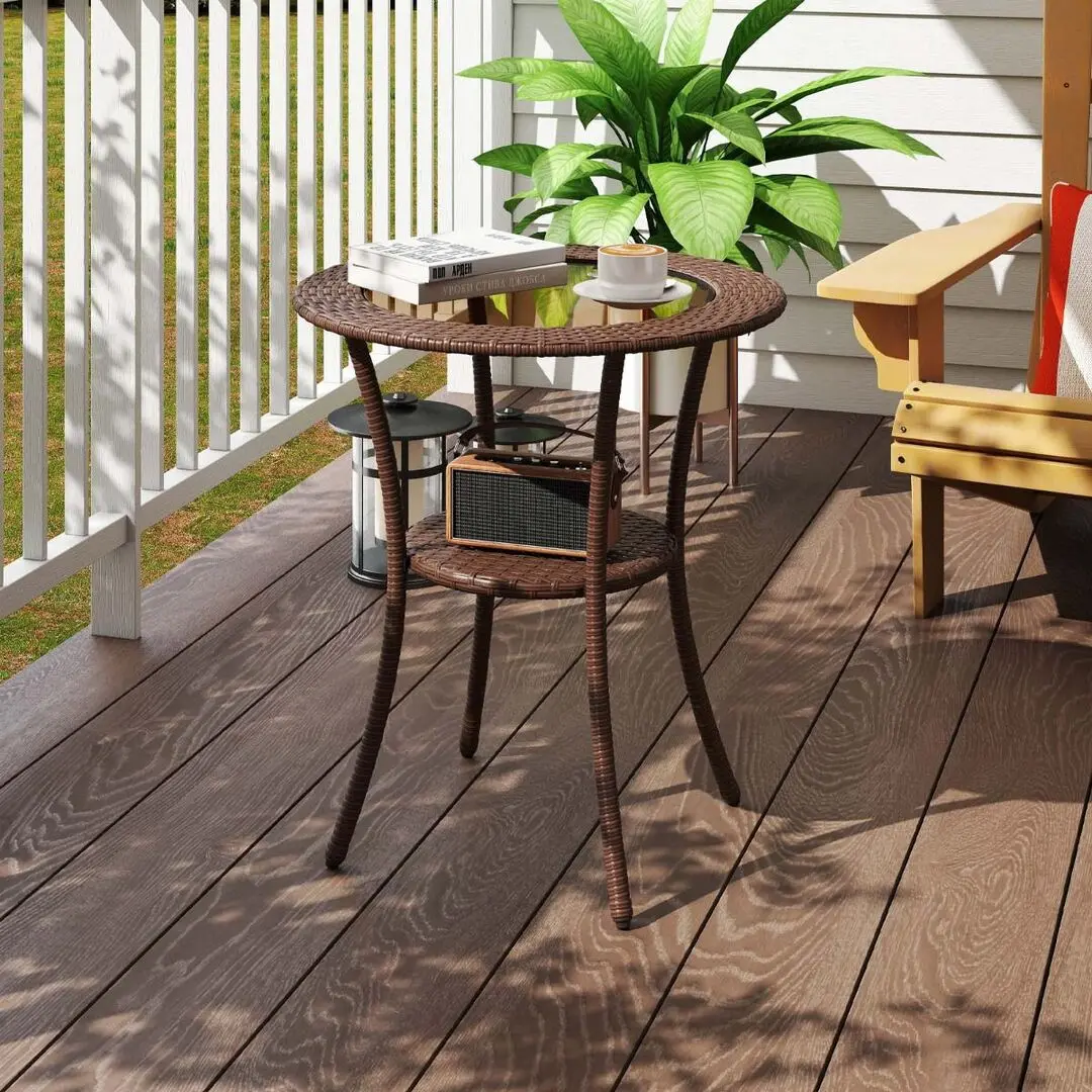 Masa Costway NP12247 (Brown)