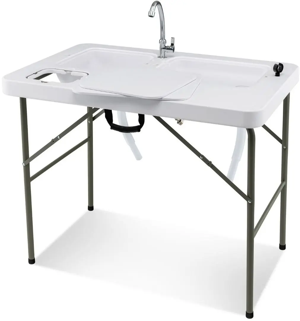 Masa pentru curatare a pestelui Costway NP10738WH (White)