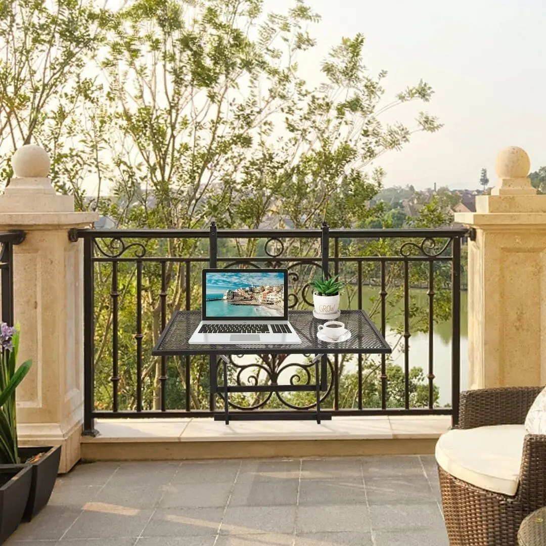 Стол навесной Costway HW67242 (Black)