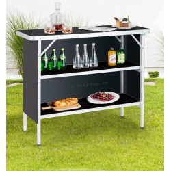 Стол складной Costway NP10612DK (Black)
