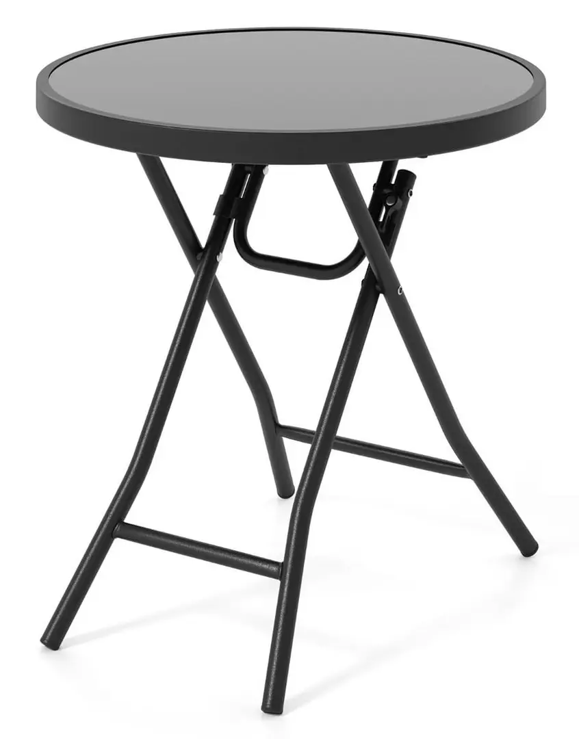 Стол складной Costway NP11314DK (Black)