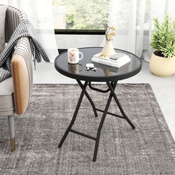 Стол складной Costway NP11314DK (Black) Thumb