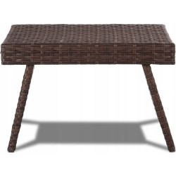 Журнальный столик складной Costway HW69576BN (Brown) Thumb