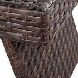 Журнальный столик складной Costway HW69576BN (Brown) Thumb