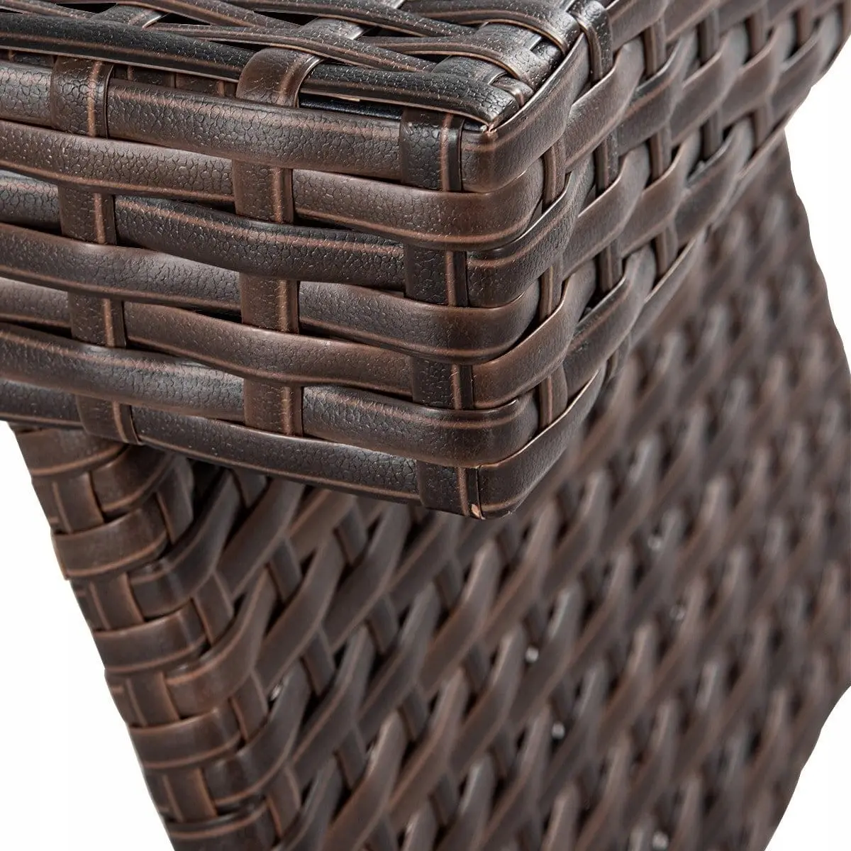 Журнальный столик складной Costway HW69576BN (Brown) - 6