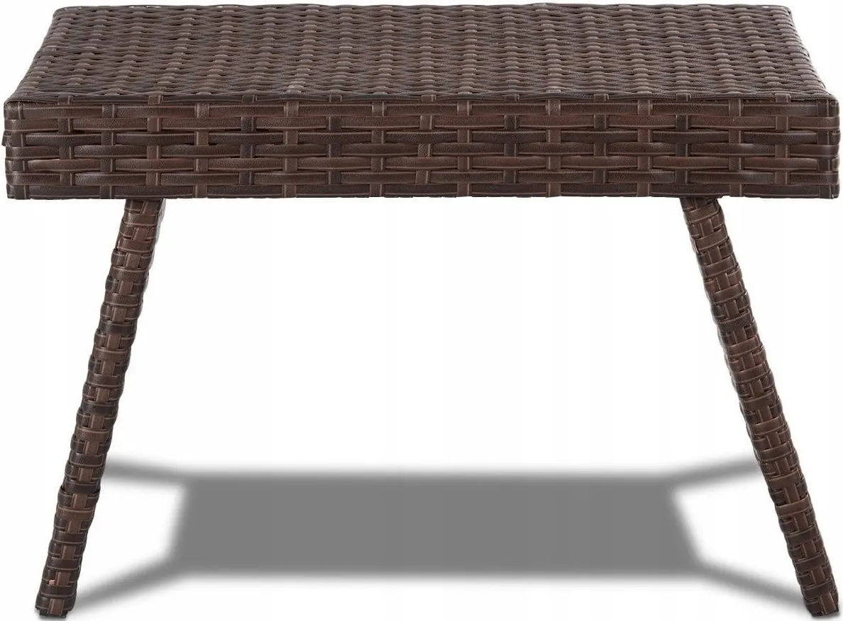 Журнальный столик складной Costway HW69576BN (Brown) - 2