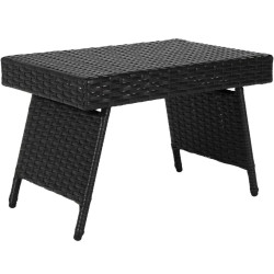 Журнальный столик складной Costway HW69576DK (Black) Thumb