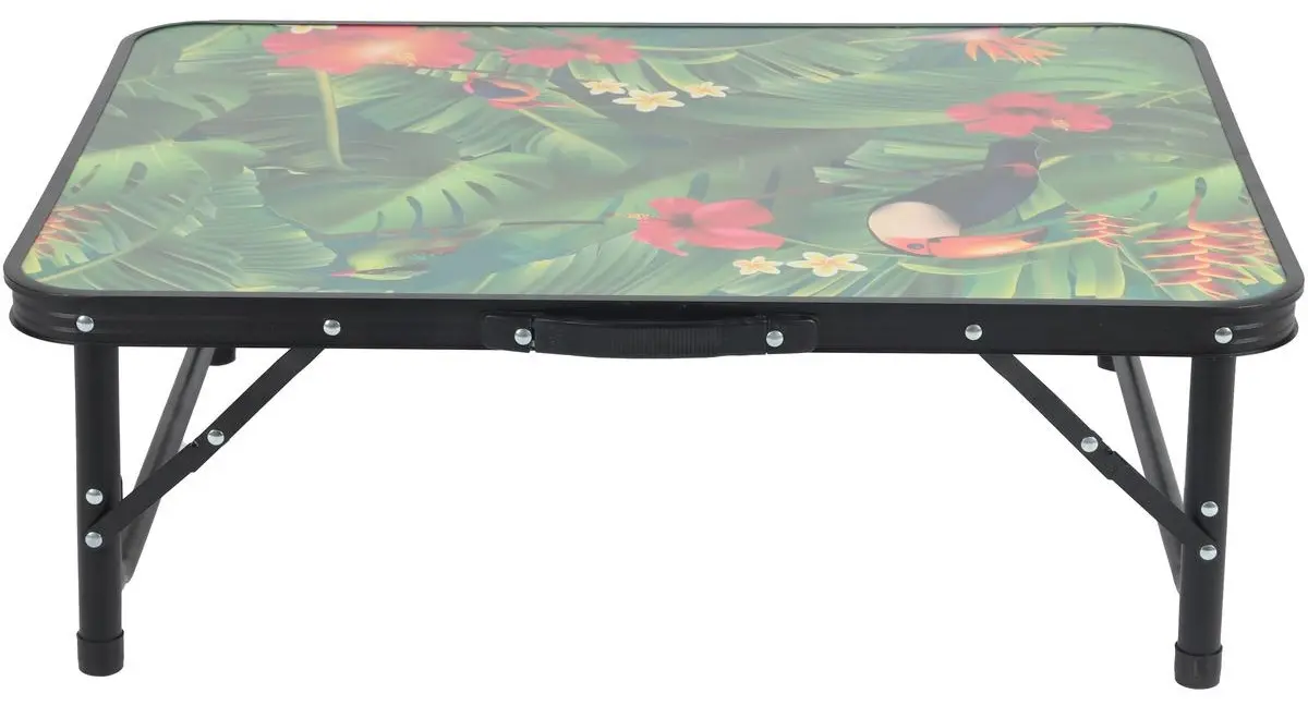 Складной садовый стол Enero camp 1066165 (Black/Flowers) - 5