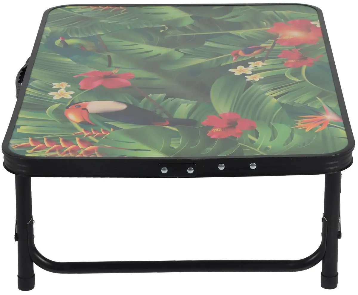Складной садовый стол Enero camp 1066165 (Black/Flowers) - 6