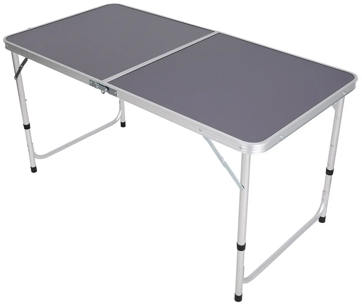 Стол складной Enero Camp 1055213 (Grey/Silver) - 2