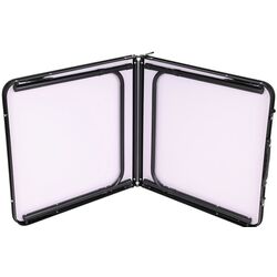 Стол складной Enero Camp 1055237 120x60x70/62/55 (Wood/Black) Thumb