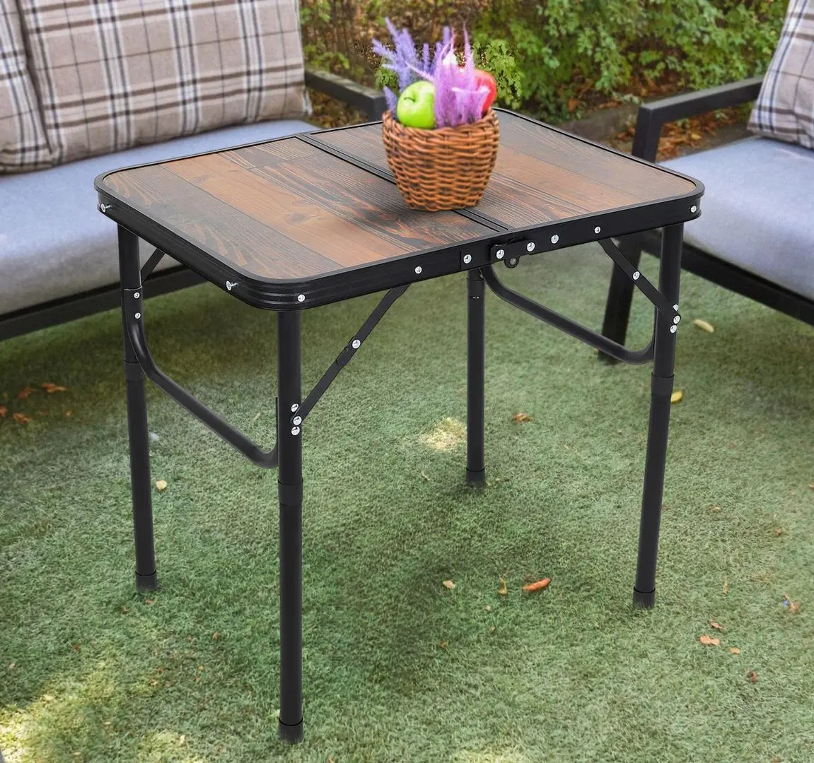 Стол складной Enero Camp 1055282 (Dark Brown)