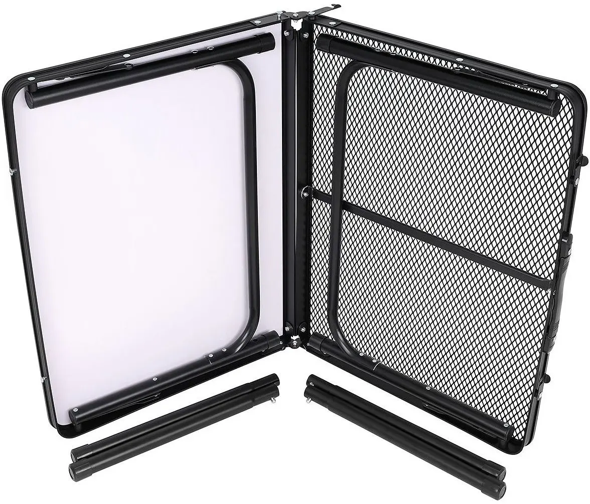 Стол складной Enero Camp 1055299 90x60x36/68 (Wood/Black) - 5