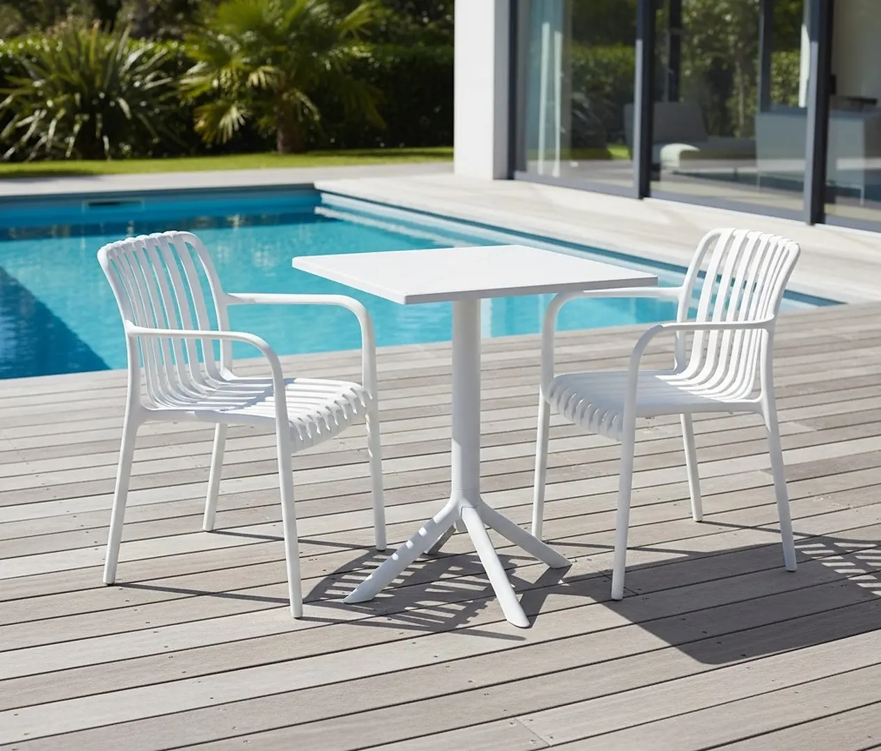 Стол GardenLine FAT0961 (White)