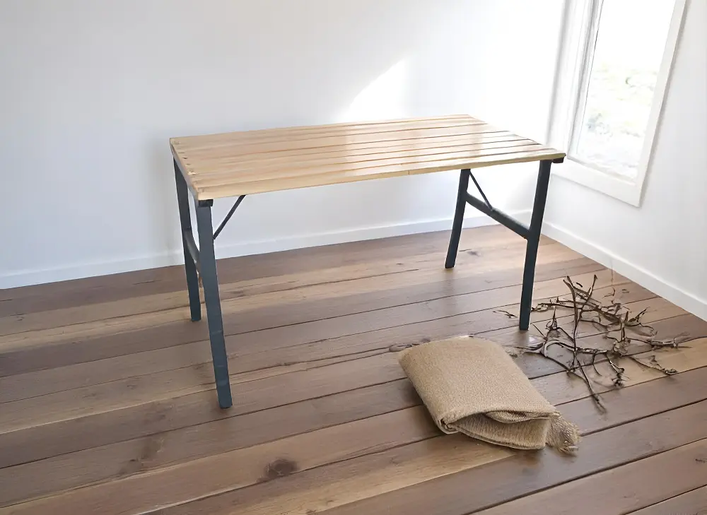 Masa GardenLine MEB6582 (Black/Brown)