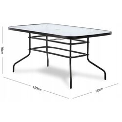 Стол GardenLine NEO2286 (Black) Thumb