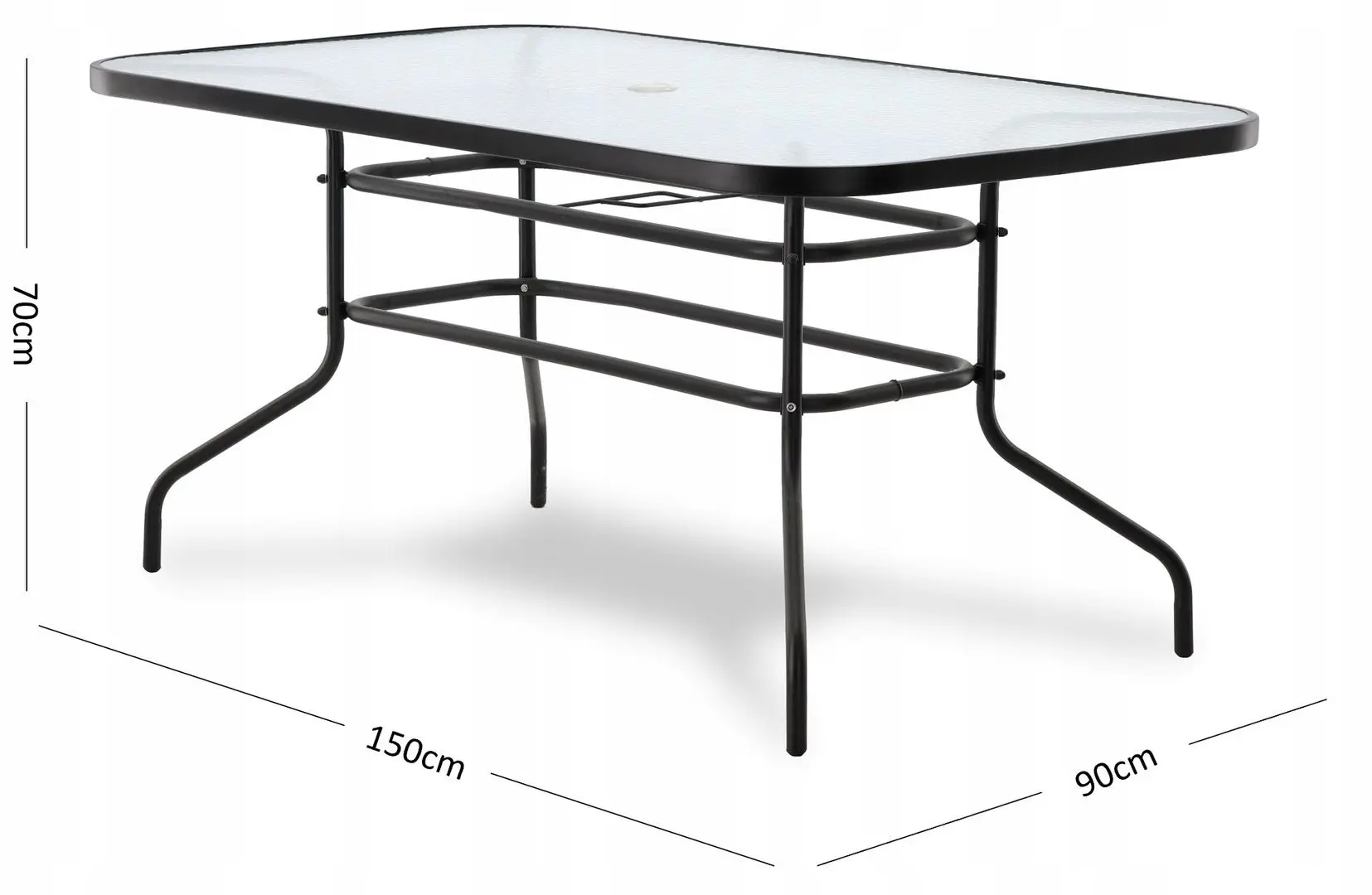 Стол GardenLine NEO2286 (Black)