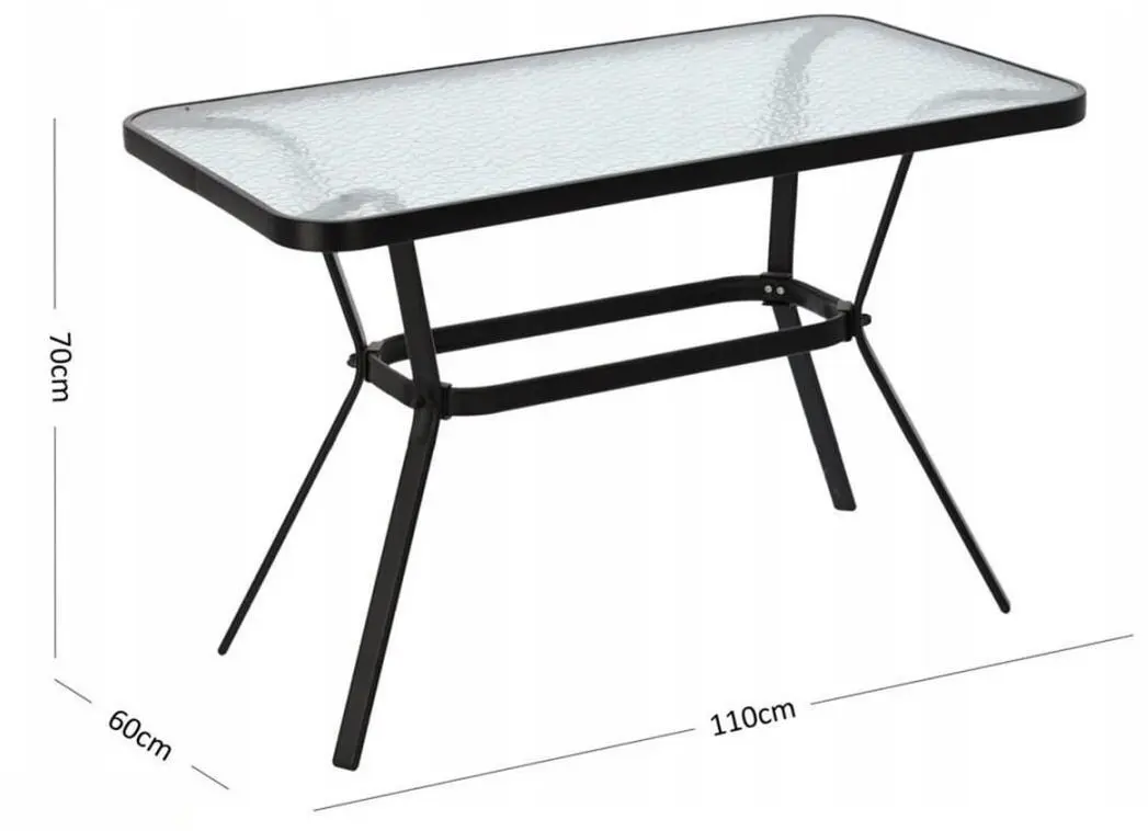 Masa GardenLine NEO9949 (Black)