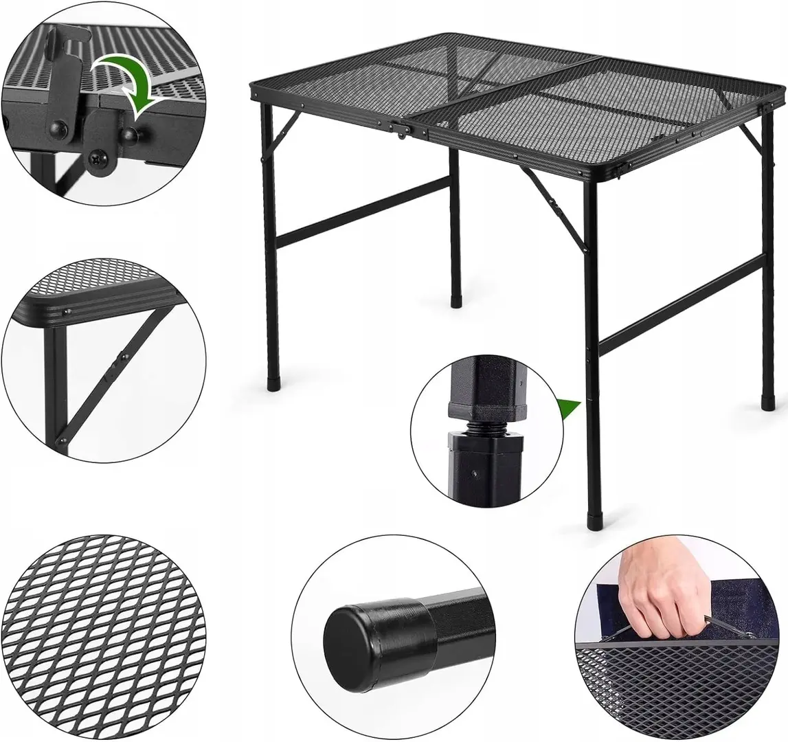 Masa GardenLine OXE8425 (Black)