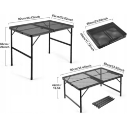 Masa GardenLine OXE8425 (Black) Thumb