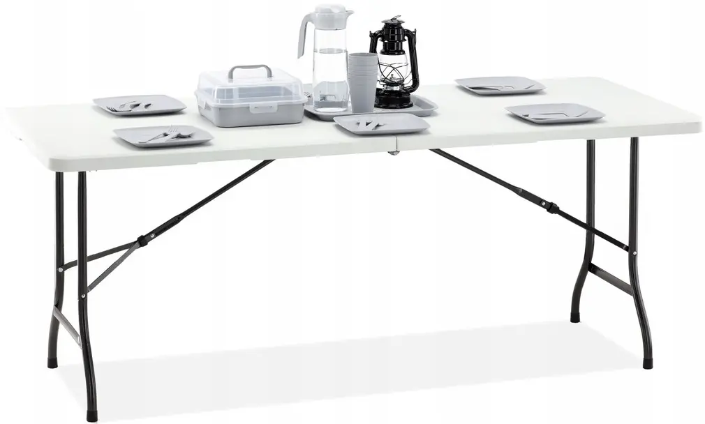 Стол GardenLine ZUM9606 (White/Black)