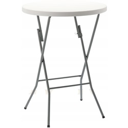 Барный стол складной GardenLine ZUM9620 (White/Silver) Thumb