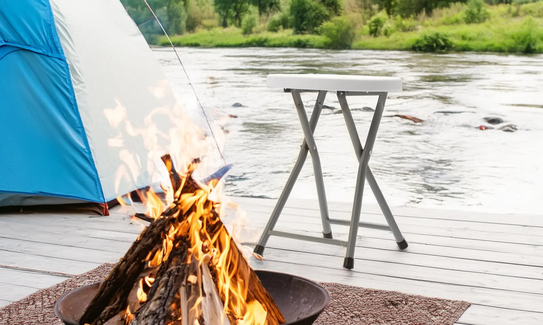 Masa GardenLine ZUM9637 (White)