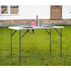 Стол складной GardenLine ZUM2538 (White/Black)