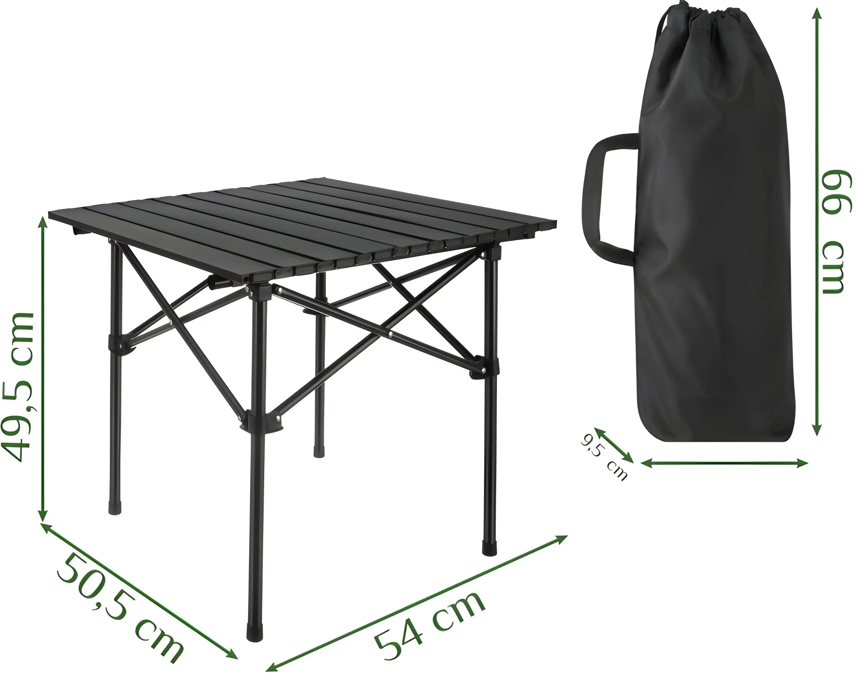 Masa pliabila Gardlov 27294 (Black) - 6