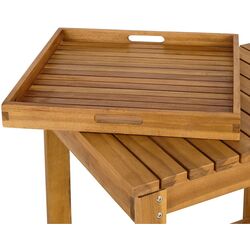 Masa de servire GoodHome Denia (Brown) Thumb
