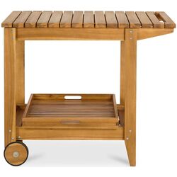 Сервировочный стол GoodHome Denia (Brown)
