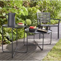 Masa GoodHome Nova Ebony 36x65 (Black) Thumb