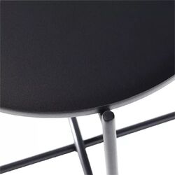 Masa GoodHome Nova Ebony 46cm (Anthracite) Thumb