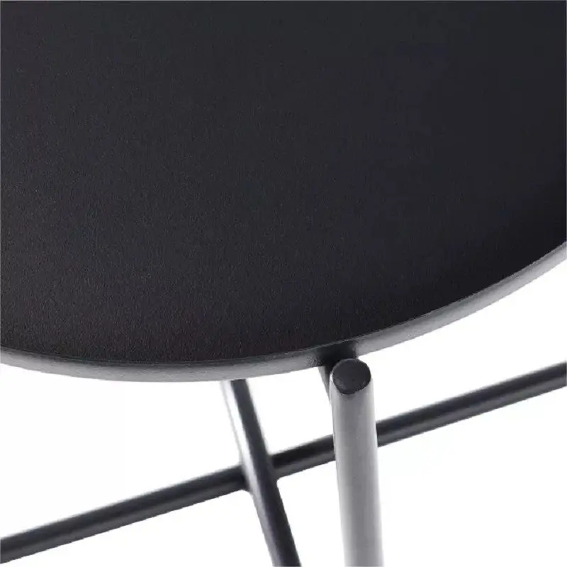 Masa GoodHome Nova Ebony 46cm (Anthracite)