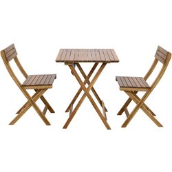 Masa pliabila GoodHome Virginia (Brown) Thumb