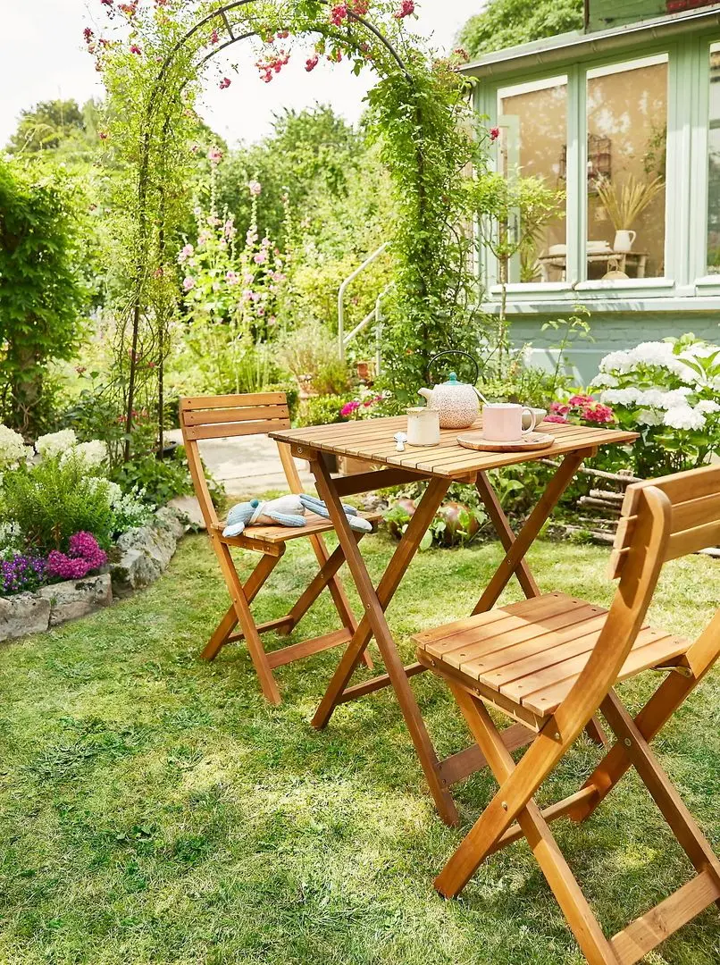 Masa pliabila GoodHome Virginia (Brown)