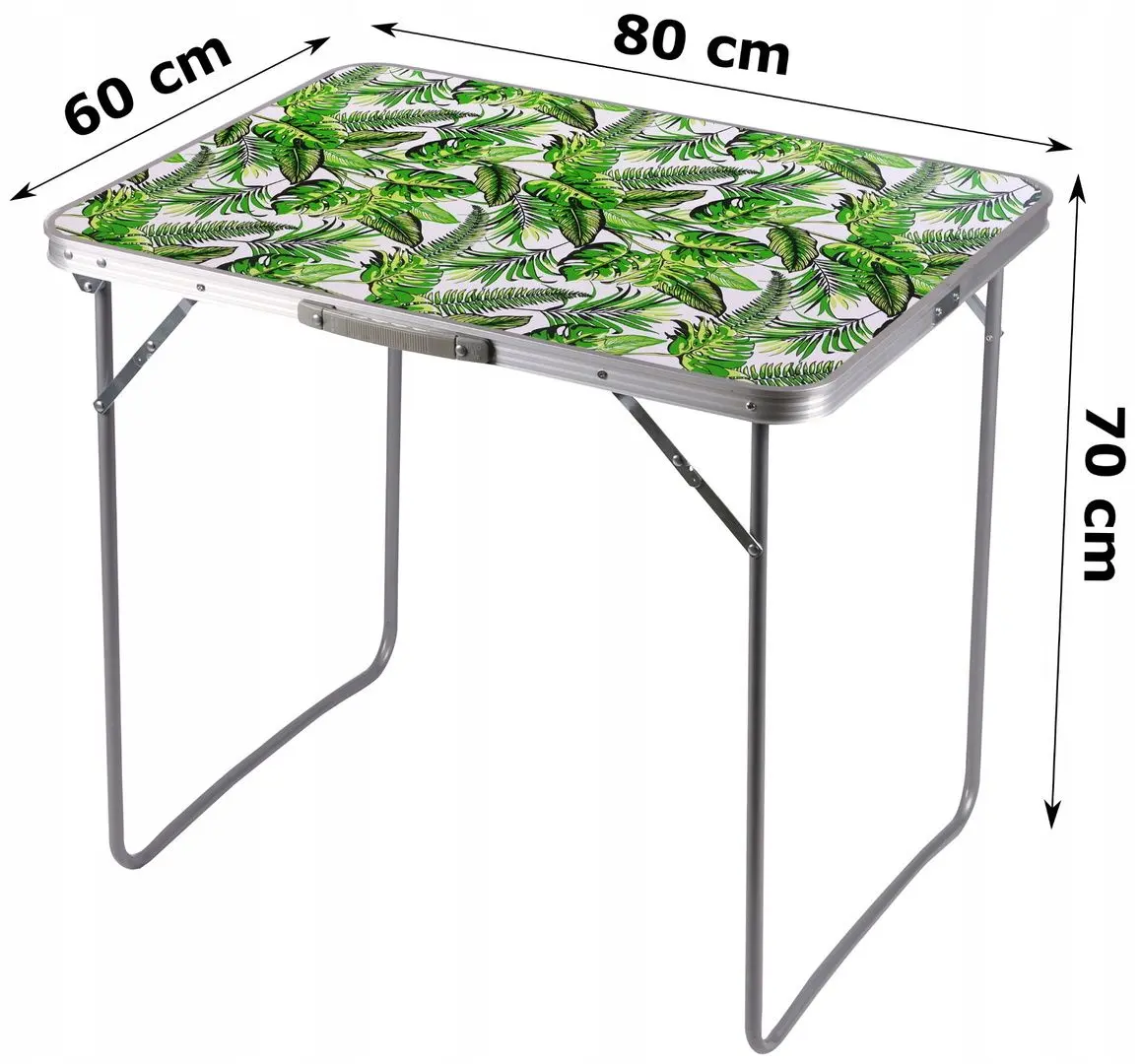 Masa pliabila Gotel L71B (Green/White)