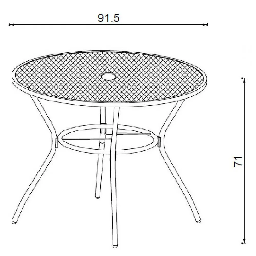 Masa Green Bay Arko (Black)
