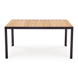 Стол садовый Halmar Fierro 150x90 (Brown/Black) Thumb