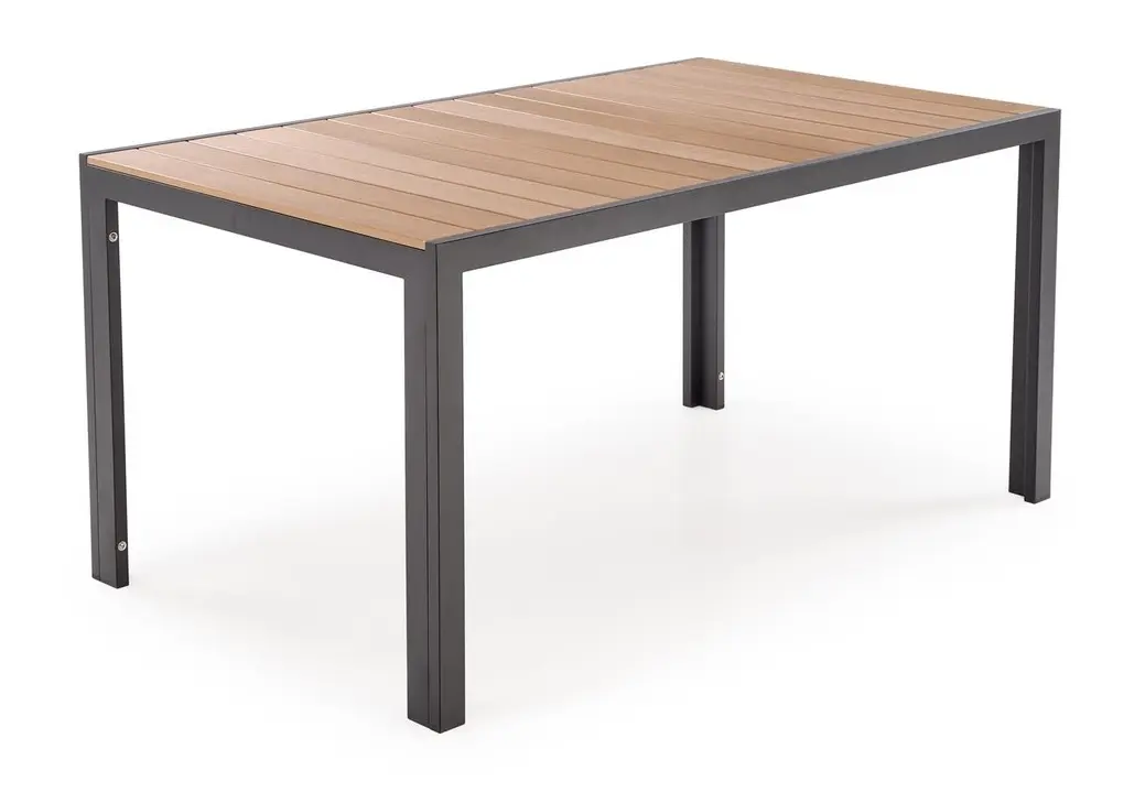 Стол садовый Halmar Fierro 150x90 (Brown/Black)