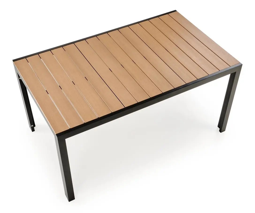 Стол садовый Halmar Fierro 150x90 (Brown/Black)