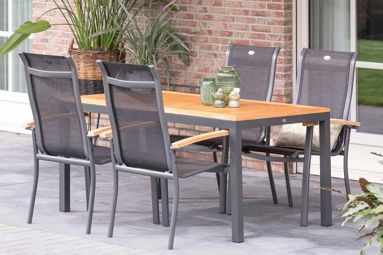 Стол раскладной Hartman South Wales (Black/Brown)