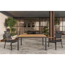 Стол раскладной Hartman South Wales (Black/Brown)