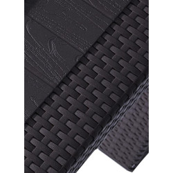 Стол Heniver Rattan Table 150x90 (Anthracite) Thumb