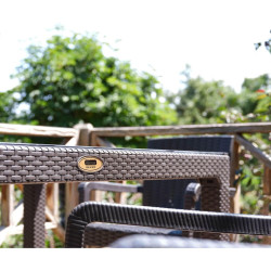 Стол Heniver Rattan Table 150x90 (Brown) Thumb
