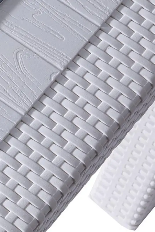 Masa Heniver Rattan Table 120x70 (White)