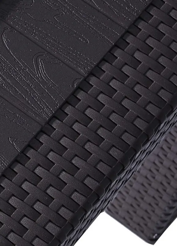 Masa Heniver Rattan Table 140x80 (Anthracite)